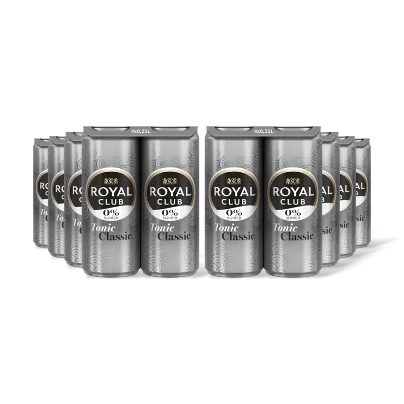 Royal Club Tonic 0% suiker 32-pack