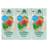 Van de Boom Troebele groene ijsthee perzik
