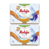 Robijn Stralend wit 3-in-1 wascapsules 2-pack