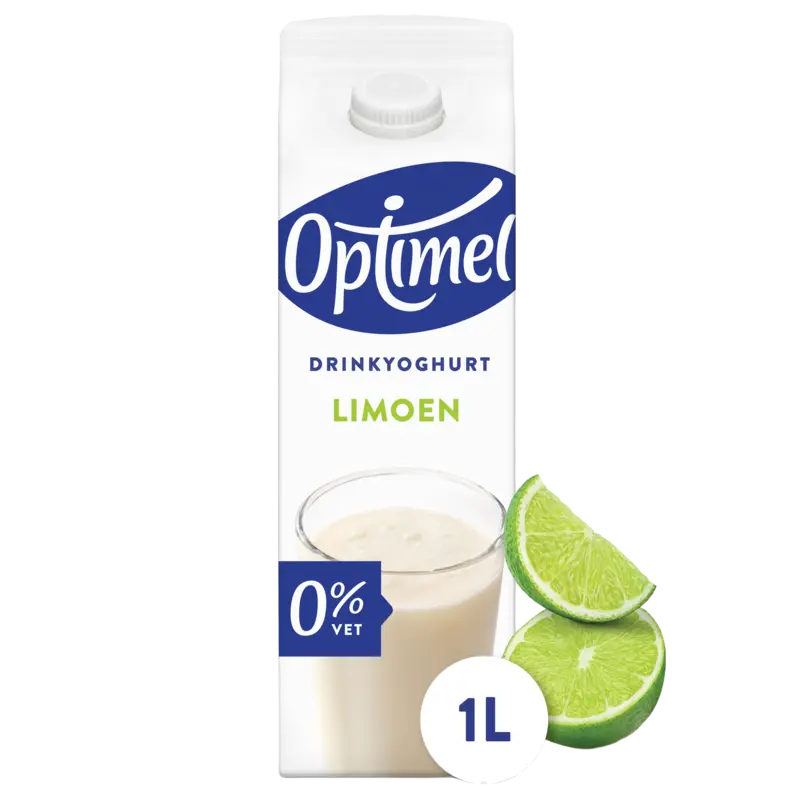 Optimel Drinkyoghurt limoen