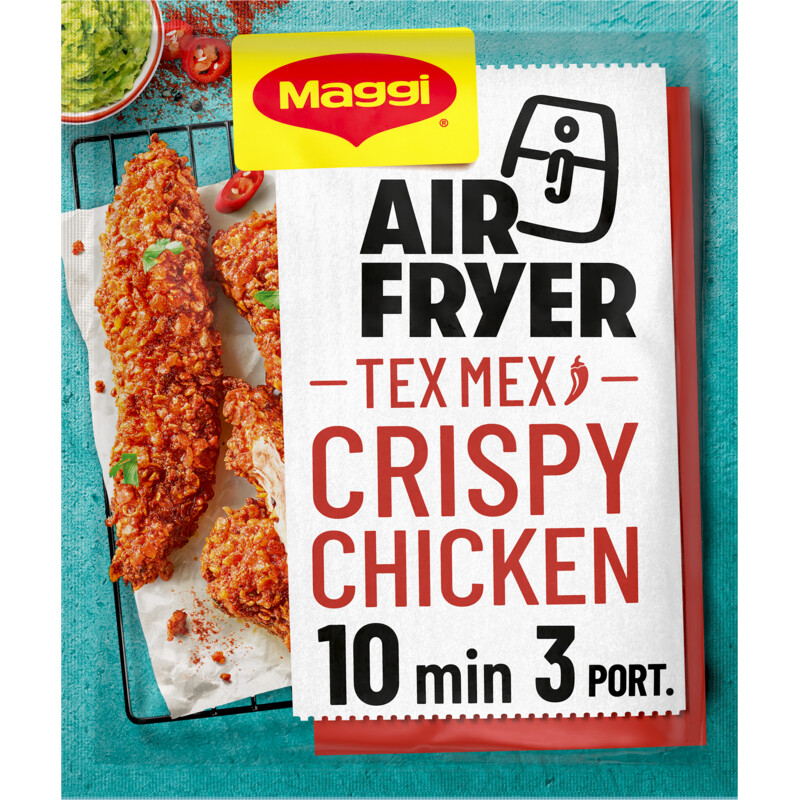 Een afbeelding van Maggi Airfryer tex mex crispy chicken