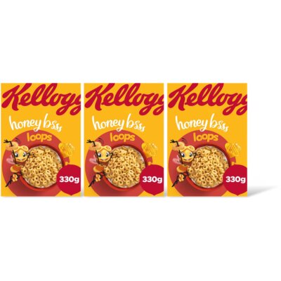 Kellogg's Honey bsss loops 3-pack