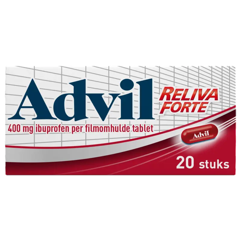 Reliva Forte Oval-Tabs pijnstiller 400 mg