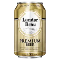 Lander bräu Premium beer