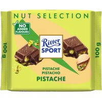 Een afbeelding van Ritter Sport Melkchocolade pistache