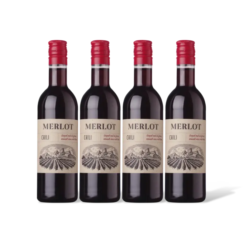 Merlot 4 flessen