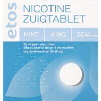 Een afbeelding van Etos Nicotine zuigtabletten 4 mg