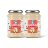 AH Pastasaus carbonara 2-pack