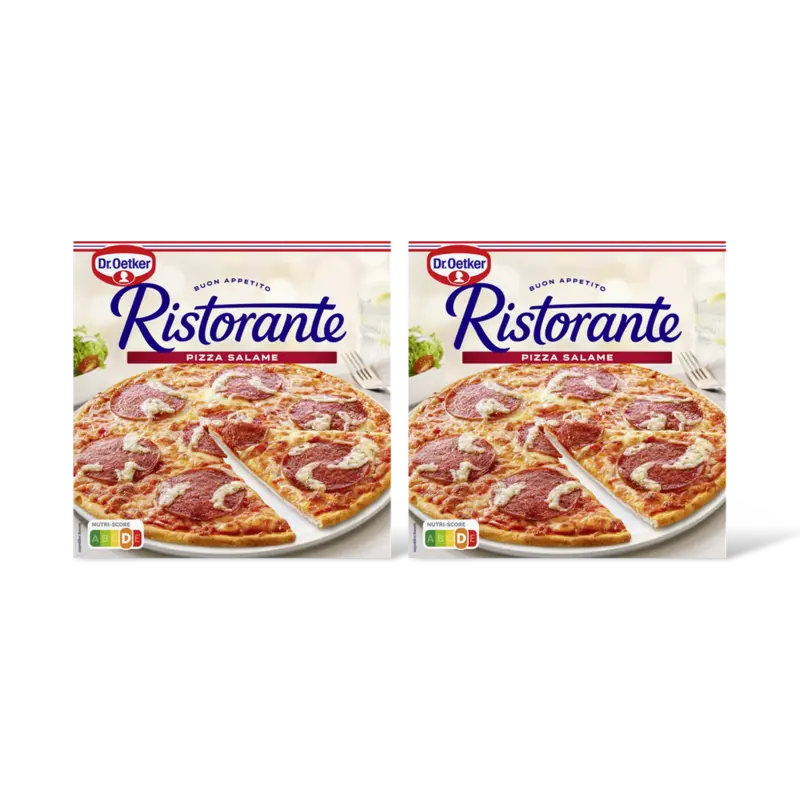 Dr. Oetker Ristorante pizza salami 2-pack