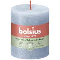 Bolsius Rustiek stompkaars sky blue 8cm