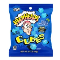 Warheads Cubes blue raspberry