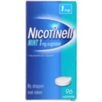 Een afbeelding van Nicotinell Mint zuigtablet 1mg stoppen met roken