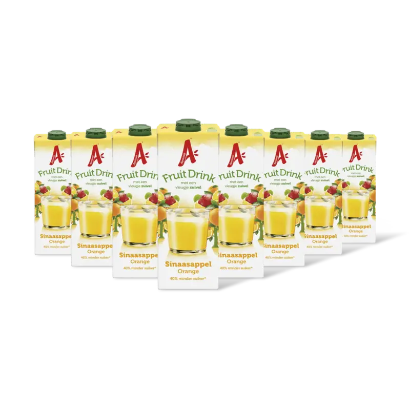 Fruitdrink sinaasappel 8-pack
