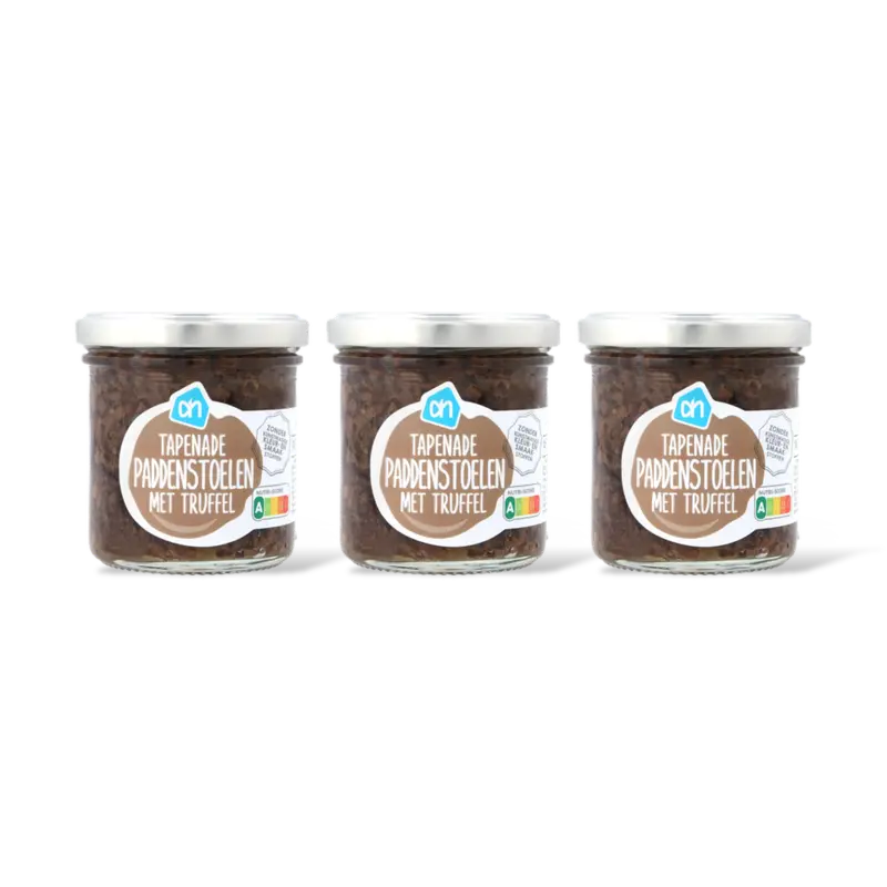 Tapenade paddenstoelen met truffel 3-ack