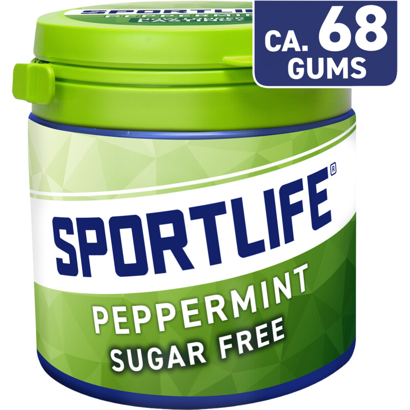 Een afbeelding van Sportlife Peppermint gums