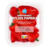 AH Snoepgroente pitloze paprika rood