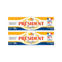 Président Roomboter ongezouten 2-pack