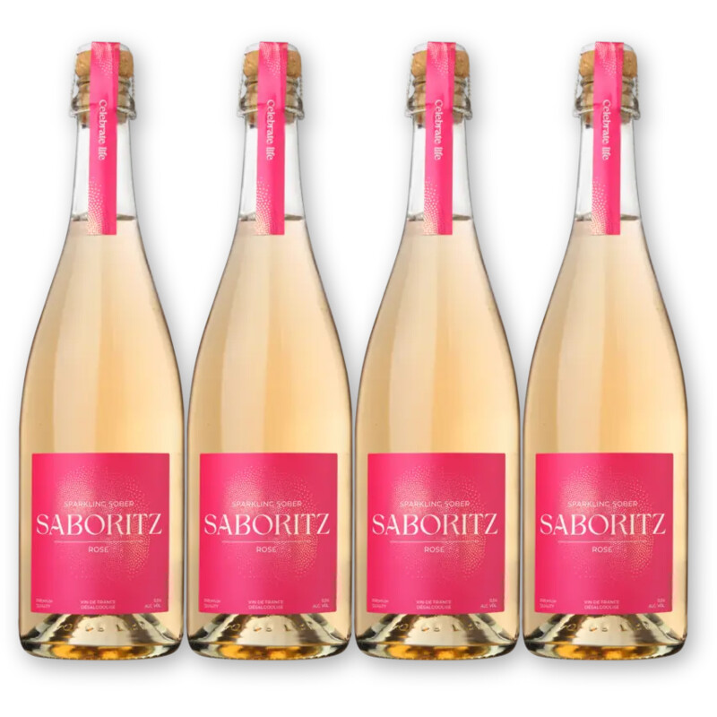 Saboritz Rose Sparkling 4 flessen