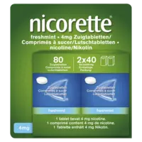 Nicorette Nicotine freshmint zuigtabletten 4mg