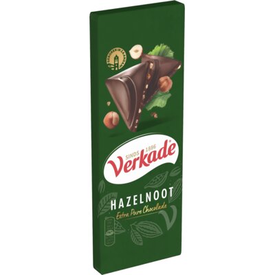 pdp-image-Verkade Hazelnoot extra pure chocoladereep