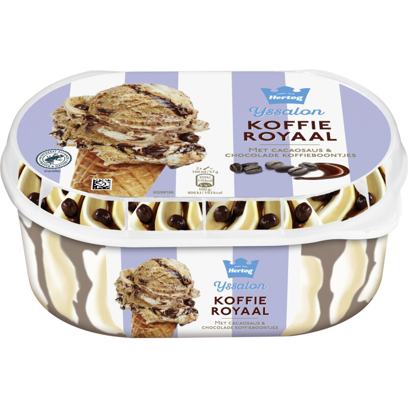 Een afbeelding van Hertog Ijssalon koffie royaal