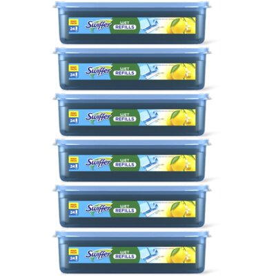 pdp-image-Swiffer Vloerdoekjes vochtig navulling 6-pack