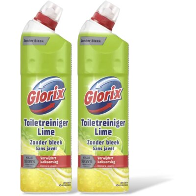 pdp-image-Glorix Toiletreiniger lime zonder bleek 2-pack