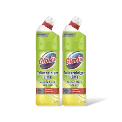 pdp-image-Glorix Toiletreiniger lime zonder bleek 2-pack