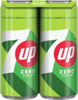7up Zero sugar 4-pack