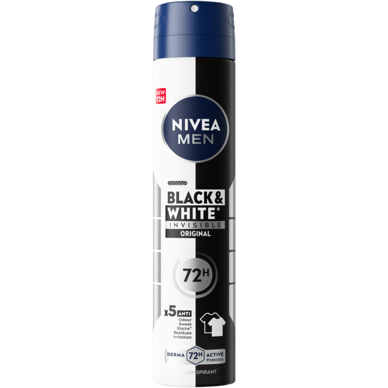 Een afbeelding van NIVEA Men black & white invisible spray
