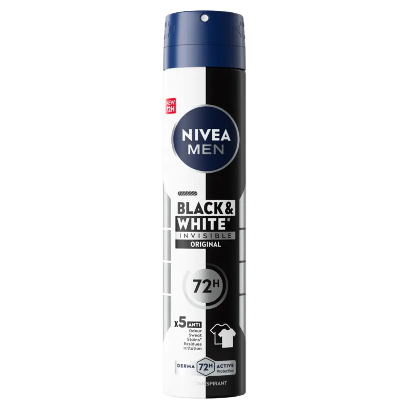 NIVEA Men black & white invisible spray