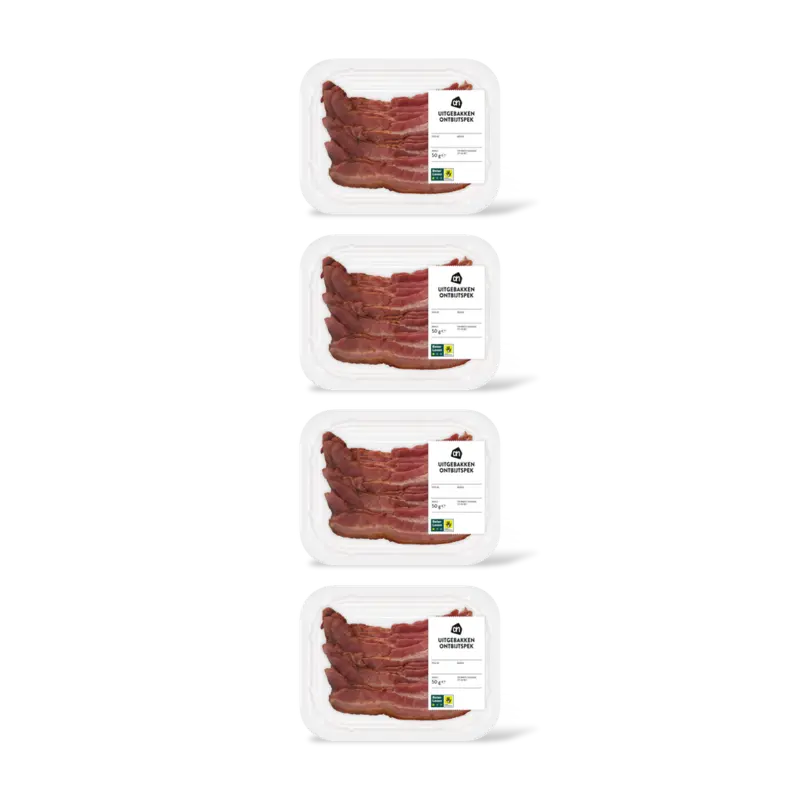 AH Uitgebakken ontbijtspek 4-pack