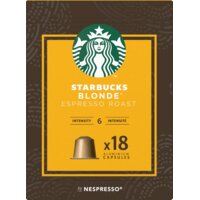 Een afbeelding van Starbucks Nespresso blonde espresso roast capsules