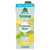 Van de Boom Groene thee citrus siroop