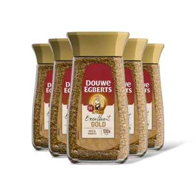 pdp-image-Douwe Egberts Excellent gold oploskoffie 5-pack