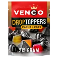 Venco Droptoppers zacht & zoet