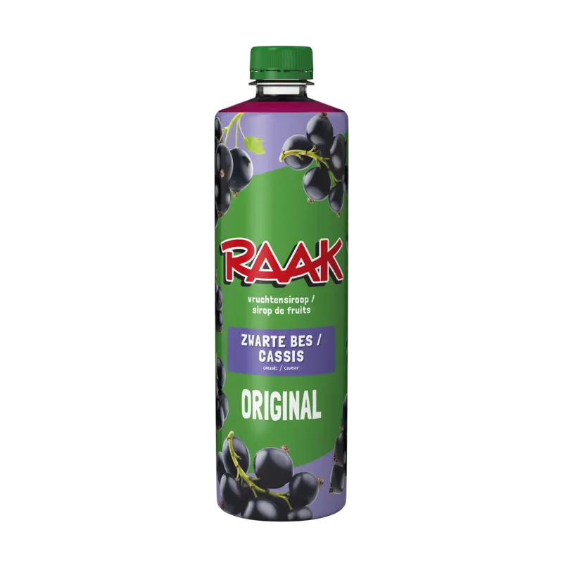 Raak Vruchtensiroop zwarte bessen