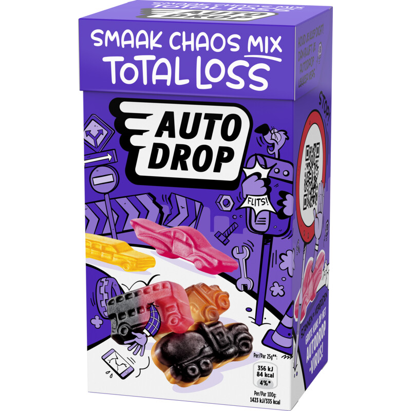 Een afbeelding van Autodrop Smaak chaos mix total loss