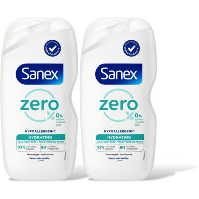 pdp-image-Sanex Zero% hydra douchegel alle huidtypes 2pk