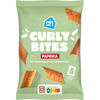 Een afbeelding van AH Curly bites paprika