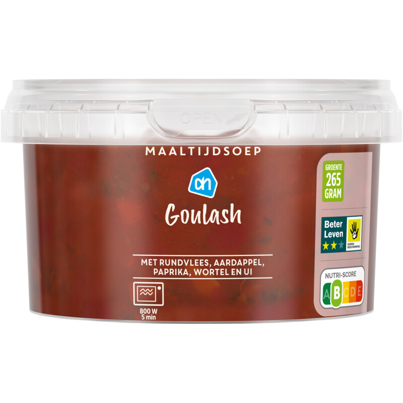 Een afbeelding van AH Maaltijdsoep goulash