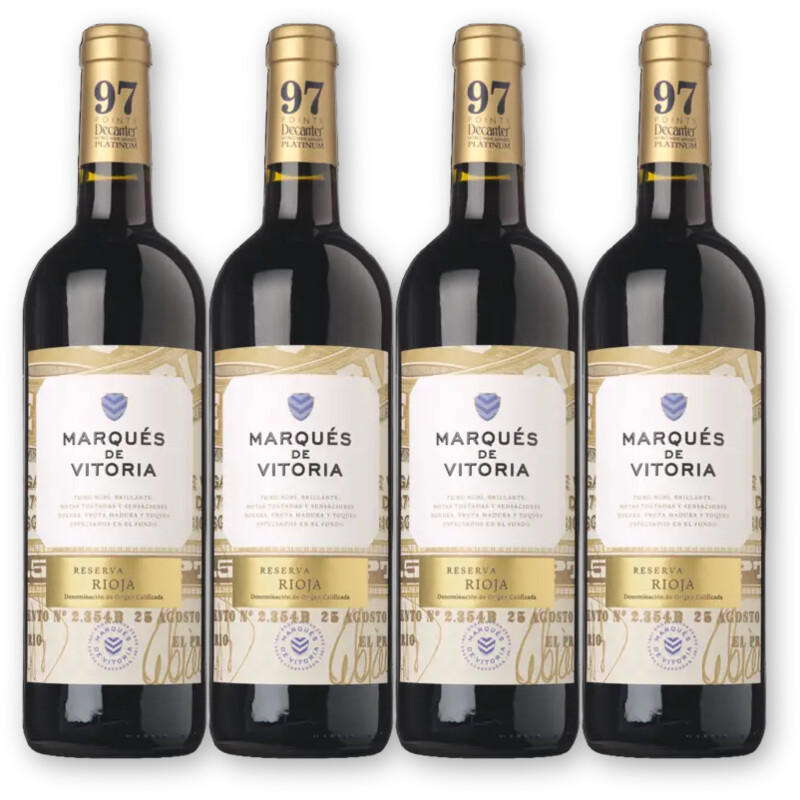 Marqués de Vitoria Marqués de Vitoria Res. 4 flessen