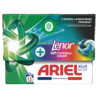 Ariel 4in1 pods+ unstoppables wasmiddelcapsule