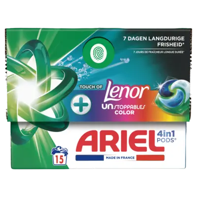 pdp-image-Ariel 4in1 pods+ unstoppables wasmiddelcapsule