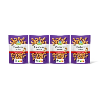pdp-image-AH Biologisch Ongebrande cashewnoten 4-pack