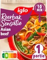 Iglo Roerbak sensatie asian beef
