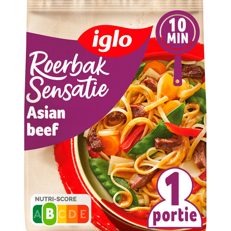 Een afbeelding van Iglo Roerbak sensatie asian beef