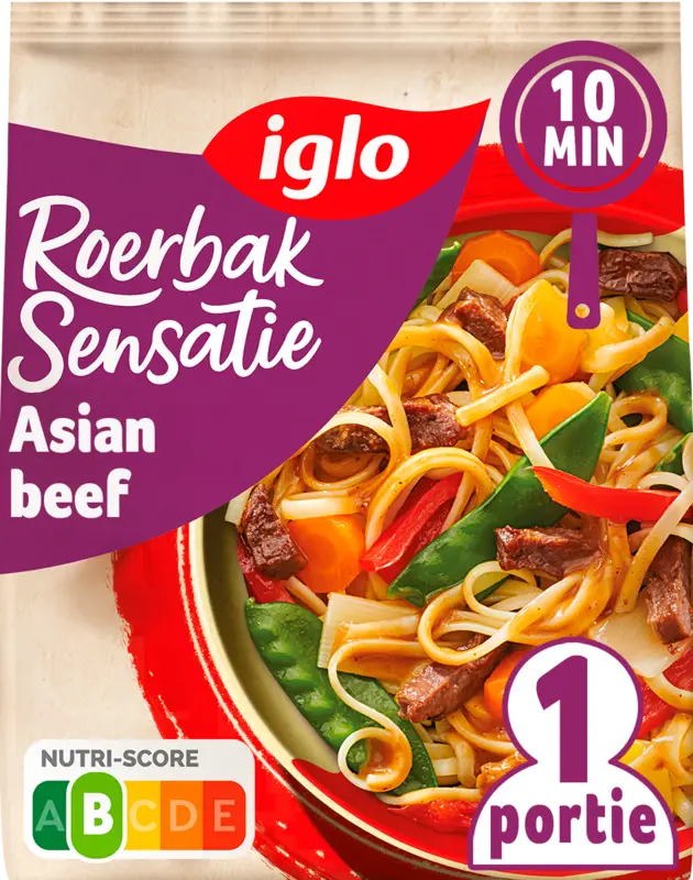 Roerbaksensatie asian beef 5 spices