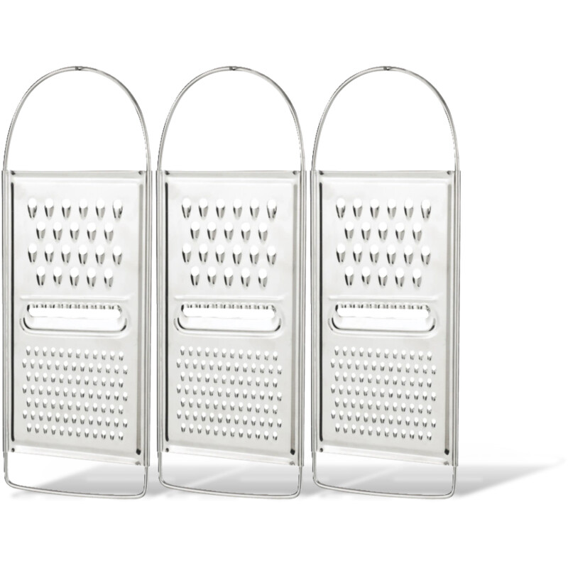 AH Rasp basis rvs 3-pack