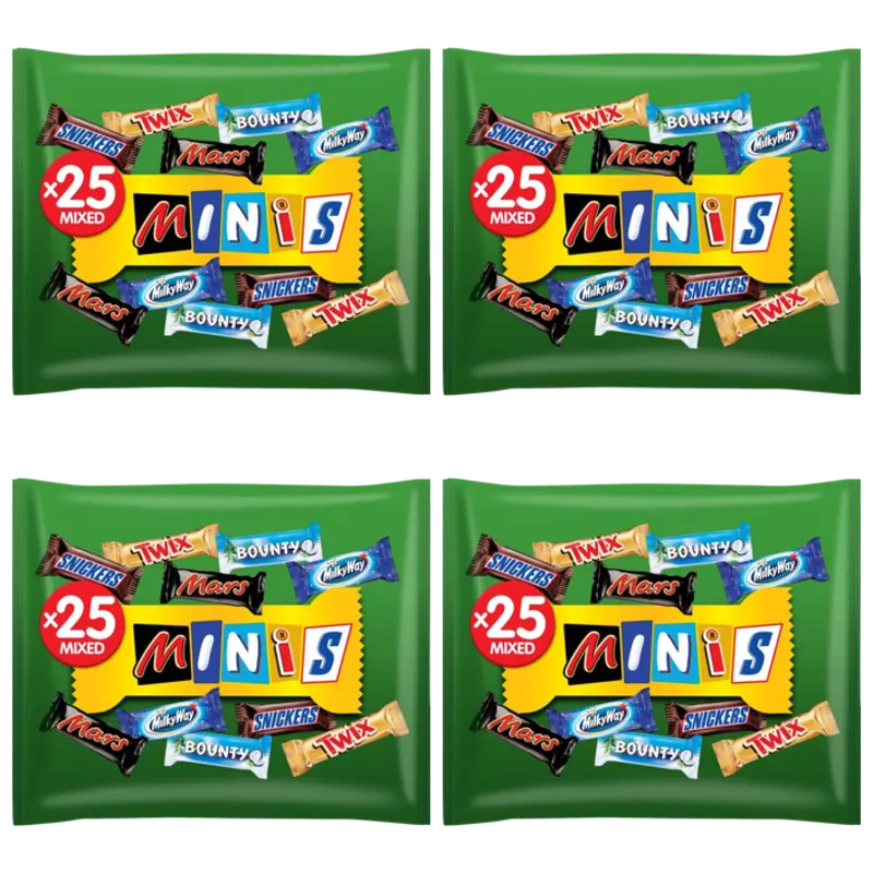 Mars Minimix repen uitdeelzak 4-pack